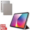 13インチiPad Air(M3/M2) フラップケース 薄型軽量 カラーエッジ 背面クリア 写真1