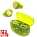 ワイヤレスイヤホン Go Pop ANC True Wireless Earbuds Clear Bright Green