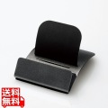 タブレット用スタンド/スチールスタンド/ケーブル差込可能/ブラック 写真1