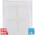 透明耐震ゴムG-BLOXゲル(50mm角4枚入り) 写真1
