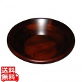 天然木サラダボウル こげ茶 24cm 32025 写真1