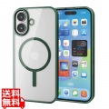 iPhone 16 ハイブリッドケース フレームカラー MAGKEEP