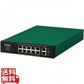 PoE対応 12ポートL2スイッチングハブ GA-AS10TPoE+ 写真1