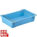 サンコー トロ函 ハンドル付 ブルー 写真1