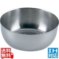 SA18-10三層鋼矢床鍋(目盛付) 24cm ※ IH対応 IH (100V専用)