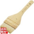 MT木柄本職料理刷毛白毛120mm3段〆 写真1