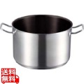 EBM 18-8 プロシェフIH 半寸胴鍋 26cm 蓋無テフロン ※IH対応(100V/200V)
