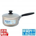 ロイヤル アルマイト 片手鍋 16cm 写真1