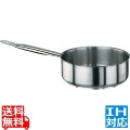 パデルノ 18-10片手浅型鍋 (蓋無) 1008-16 ※ IH対応 IH (100V/200V)とガス火対応 写真1