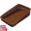 PPベーカリーバスケット 斜め 30型ブラウンBB-K4030-BR 写真1