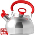 18-8フィーカ ハーモニカケトル2.3L レッド 写真1