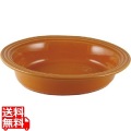 アポーリア オーバルベーキングディッシュ 40cm オレンジ 写真1