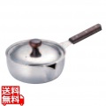 MA 18-0 カラス口パン(目盛付)18cm 1.6L 電磁 フタ付
