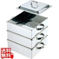 EBM 18-8 業務用角蒸器 28cm 2段 写真1