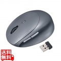 静音ワイヤレス コンボ 小型エルゴノミクスマウス(充電式・5ボタン) 写真1