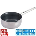 TKG IH2層クラッド CT雪平鍋21cm ※ IH対応 IH (100V/200V)とガス火対応 写真1