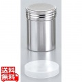 18-8 パウダー缶(アクリル蓋付)小 直径55×80 写真1