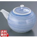 呉須千段 丸型醤油差し T05-17 写真1