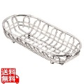 18-8ワイヤー小判カトラリーバスケット 浅型 HN0002 写真1
