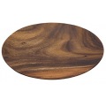 アカシア ラウンドプレート 30cm 写真1
