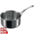 アフィニティ ソースパン(蓋無)3706-16cm ※IH対応(100V/200V) 業務用 写真1