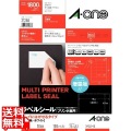 A-one ラベルシール(プリンタ兼用)キレイにはがせるタイプ 18面 写真1