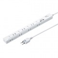 スリムタップUSB充電機能付き