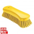 トラスト脱毛防止 スクラブブラシ ラージ 1294305 イエロー 写真1
