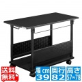 ゲーミングデスク 昇降式L字デスク ラージ PCワゴン 【夜間指定は18-21時になります。】 写真1