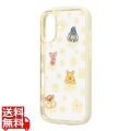 iPhone 16/Puffull衝撃吸収ケース/プー仲間花柄2