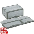 リスボックス 有色不透明タイプ 手穴無し 25B LGY/GY 写真1