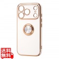 iPhone 18 Pro / 17 Pro / ソフトケース 精密設計 FメッキR / WH/GD 写真1