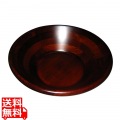 天然木サラダボウル こげ茶 30cm 32027 写真1