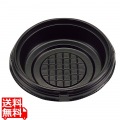 弁当容器 RK-140直径(50枚入)中皿 黒 写真1