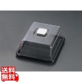 ラブリーハット 角ケーキフード 特大 黒 MT-541 写真1