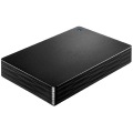 USB3.1 Gen1/2.0対応ポータブルハードディスク「カクうす Lite」 ブラック 3TB 写真1