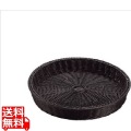 抗菌樹脂 丸型バスケット(ブラック) 37型 写真1