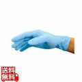 No.202 ニトリルグローブ 粉付 ブルー S 100枚 写真1