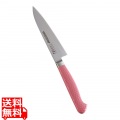 抗菌カラー庖丁 ペティーナイフ 12cm MPK-120 ピンク 写真1