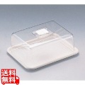 ラブリーハット 角型 大 白 MT-537 14インチ 写真1