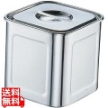 18-8深型角キッチンポット 12cm 業務用 写真1