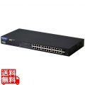 法人向けスイッチングハブ/WEBスマート/Giga/PoE/24ポート/大容量/3年保証 写真1