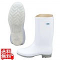 アキレス 長靴 タフテックホワイト62(透明底)白 23.5cm
