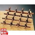 黒竹 朝顔棚(足付)