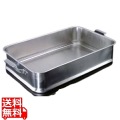 18-8給食バット 24インチ 手付 写真1