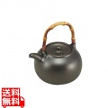 黒釉鉄ビン(陶器製)