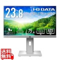 ワイド液晶ディスプレイ 23.8型/1920×1080/HDMI、DisplayPort、USB Type-C/ホワイト/スピーカー：あり/あなたのオフィスをより明るく快適に。/「5年保証」 写真1
