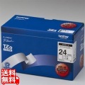 TZeテープ ラミネートテープ(白地/黒字)24mm 5本パック 写真1