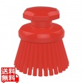 脱毛防止 丸型ハンドブラシ ハード122333 レッド 写真1