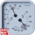 タニタ 温湿度計 TT-587BL ブルーグレー 写真1